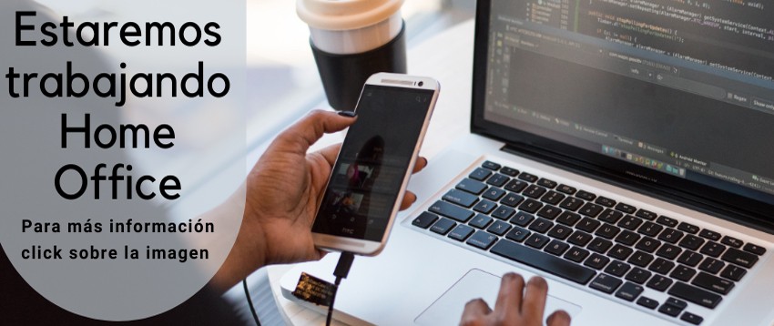 Estaremos trabajando Home Office