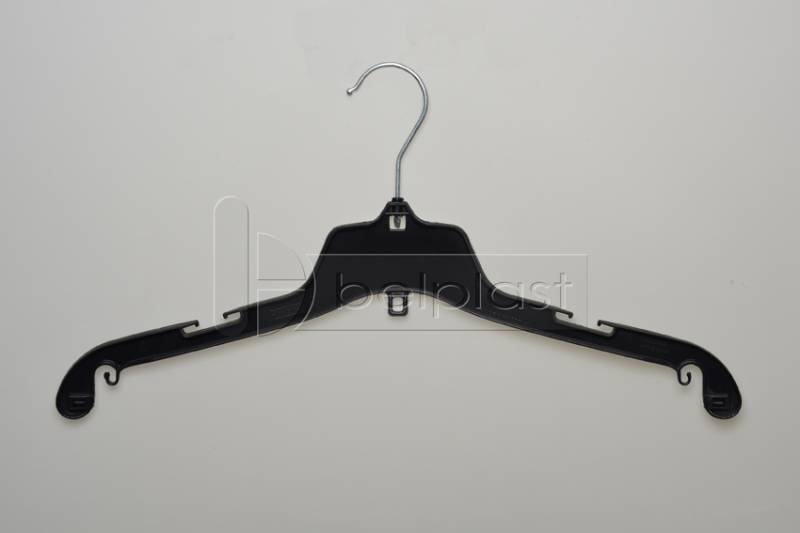 PERCHA ADULTO CON GANCHO METALICO - LARGO 42 CM